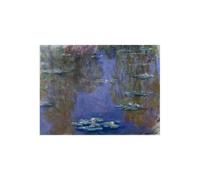 Stampa su Tela su Carta Poster o Quadro Claude Monet Les nympheas