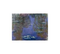 Stampa su Tela su Carta Poster o Quadro Claude Monet Les nympheas