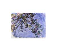 Stampa su Tela su Carta Poster o Quadro Claude Monet Les roses