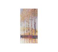 Stampa su Tela su Carta Poster o Quadro Claude Monet Poplars on the Banks of the