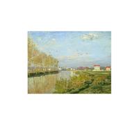 Stampa su Tela su Carta Poster o Quadro Claude Monet The Seine at Argenteuil