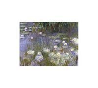 Stampa su Tela su Carta Poster o Quadro Claude Monet Water Lilies
