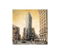 Stampa su Tela su Carta Poster o Quadro Daniels Matthew The Flatiron Building