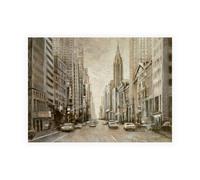 Stampa su Tela su Carta Poster o Quadro Daniels Matthew To the Chrysler Building