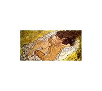 Stampa su Tela su Carta Poster o Quadro Egon Schiele The Embrace