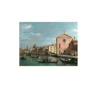Stampa su Tela su Carta Poster o Quadro Follower of Canaletto The Grand Canal fa