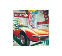 Stampa su Tela su Carta Poster o Quadro Foster Ray Going West