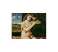 Stampa su Tela su Carta Poster o Quadro Giovanni Bellini Giovane donna allo spec