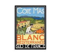 Stampa su Tela su Carta Poster o Quadro Got Jean-Pierre Blanc Mediterranee