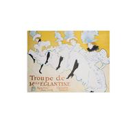 Stampa su Tela su Carta Poster o Quadro Henri Toulouse-Lautrec The Troup of Mada