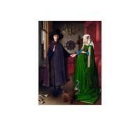Stampa su Tela su Carta Poster o Quadro Jan Van Eyck I coniugi Arnolfini