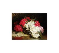 Stampa su Tela su Carta Poster o Quadro John Fitz Marshall Azaleas