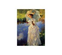 Stampa su Tela su Carta Poster o Quadro John Singer Sargent Morning walk