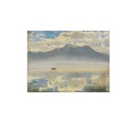 Stampa su Tela su Carta Poster o Quadro Joseph Wopfner Chiemseespiegel