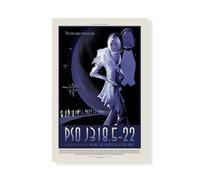 Stampa su Tela su Carta Poster o Quadro JPL Where The Night Life Never End