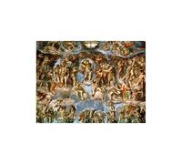 Stampa su Tela su Carta Poster o Quadro Michelangelo Buonarroti Il Giudizio Univ