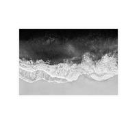 Stampa su Tela su Carta Poster o Quadro Olsen Maggie Waves in Black and White