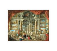 Stampa su Tela su Carta Poster o Quadro Panini Giovanni Paolo Vedute di Roma mod