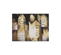 Stampa su Tela su Carta Poster o Quadro Paul Klee Cold City
