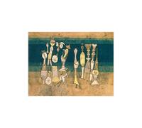 Stampa su Tela su Carta Poster o Quadro Paul Klee Comedy