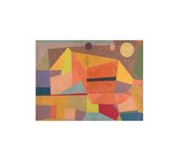 Stampa su Tela su Carta Poster o Quadro Paul Klee Joyful Mountain Landscape