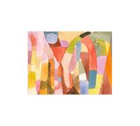 Stampa su Tela su Carta Poster o Quadro Paul Klee Movement of Vaulted Chambers