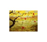 Stampa su Tela su Carta Poster o Quadro Paul Ranson Apple tree with red fruit