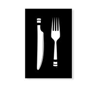 Stampa su Tela su Carta Poster o Quadro Pavlova Martina Fork Knife