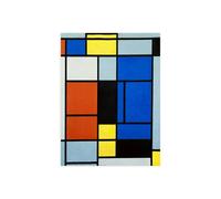 Stampa su Tela su Carta Poster o Quadro Piet Mondrian Tableau No. 1