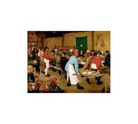 Stampa su Tela su Carta Poster o Quadro Pieter Bruegel the Elder Peasant Wedding