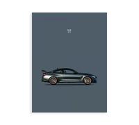 Stampa su Tela su Carta Poster o Quadro Rogan Mark BMW M4 GTS