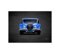 Stampa su Tela su Carta Poster o Quadro Rogan Mark Bugatti Type-57 1936