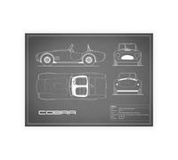 Stampa su Tela su Carta Poster o Quadro Rogan Mark Cobra-Grey