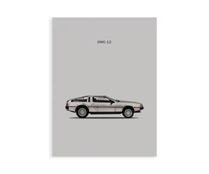 Stampa su Tela su Carta Poster o Quadro Rogan Mark DeLorean DMC-12 1981