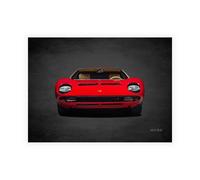 Stampa su Tela su Carta Poster o Quadro Rogan Mark Lamborghini Miura