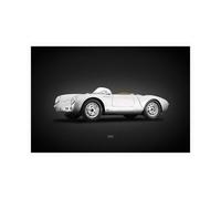 Stampa su Tela su Carta Poster o Quadro Rogan Mark Porsche 550 Spyder Angled