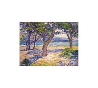 Stampa su Tela su Carta Poster o Quadro Theo Van Rysselberghe The Mediterranean