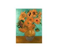 Stampa su Tela su Carta Poster o Quadro Vincent van Gogh Sunflowers