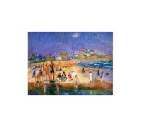 Stampa su Tela su Carta Poster o Quadro William James Glackens Bass Rocks, Glouc