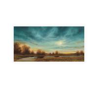Stampa su Tela su Carta Poster o Quadro Williams Gregory Evening Approaches