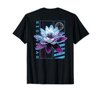 Stampa sul Retro: Synthesis Lotus Hard Techno Trance Maglietta