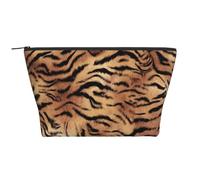 Stampa tigre, Borsa da toilette Borsa per trucco Borsa per cosmetici Borsa da toilette da viaggio portatile