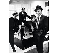 Stampa Time Life Artistica Dean Martin e Sammy Davis Jr. Frank Sinatra, 60 x 80 cm
