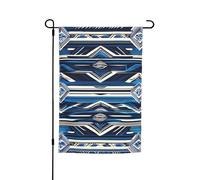 Stampa tribale polinesiana maori blu 30,5 x 45,7 cm portico tutte le stagioni bandiere per esterni decorazione cortile bandiera patio decorazione cortile