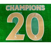 STAMPA UFFICIALE CHAMPIONS #20 EPL GOLD PLAYER SIZE LIVERPOOL FC 2019-20