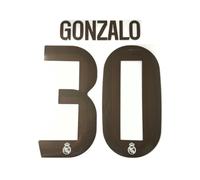 STAMPA ufficiale GONZALO #30 Real Madrid CF Home 2025-26