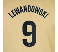 STAMPA UFFICIALE LEWANDOWSKI #9 La Liga FC Barcelona Away 2025-26
