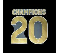 Stampa UFFICIALE Liverpool FC CHAMPIONS #20 GOLD EPL 2024-25