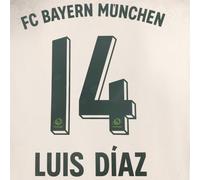 Stampa ufficiale LUIS DIAZ #14 + FC Bayern Munchen Oktoberfest 2025-26