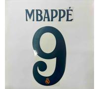 STAMPA ufficiale MBAPPE #9 Real Madrid CF Away 2024-25